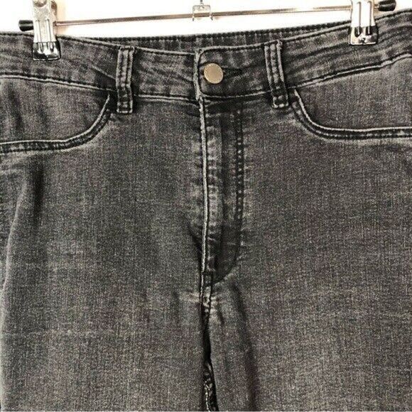 H&M Divided Faded Black High Rise Jeans 8 - Picture 3 of 3